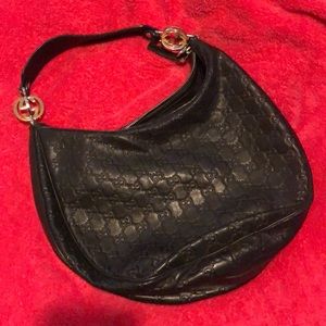 Authentic Gucci GG Guccissima Twins large Hobo Bag